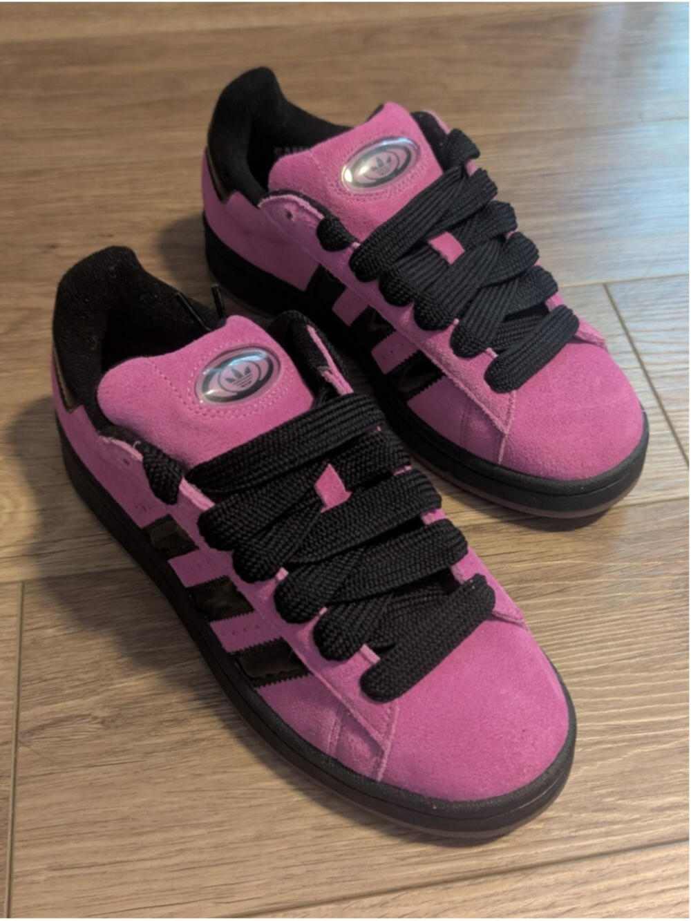 Adidas | Campus 00s W In Semi Lucid Fuchsia Core Black - Picture 3 of 10
